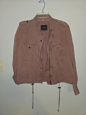 Rails Anthropolgies Women's Rose Dust Lightweight Utility Jacket Size Small